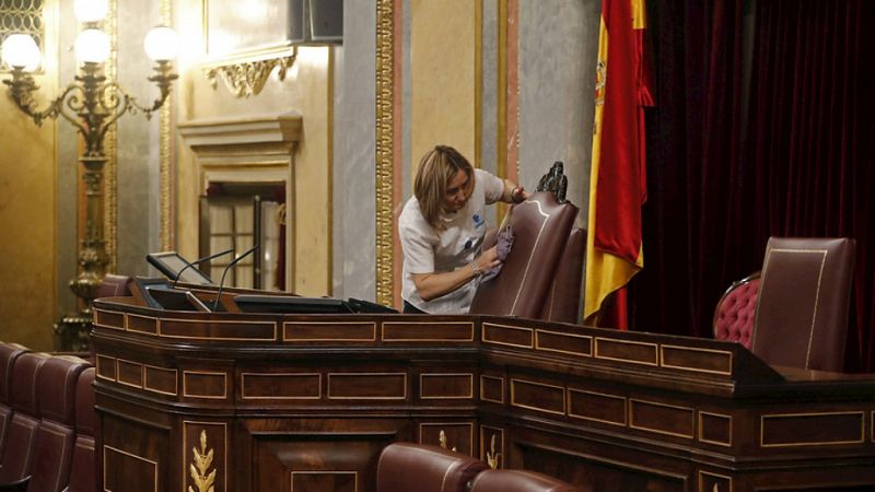 Las mañanas de RNE -  Todo listo en el Congreso para el debate de investidura - Escuchar ahora