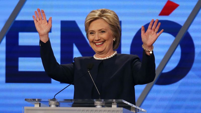 24 horas - Angela Franco: "Creo que Hillary Clinton ganará" - 09/03/16 - Escuchar ahora