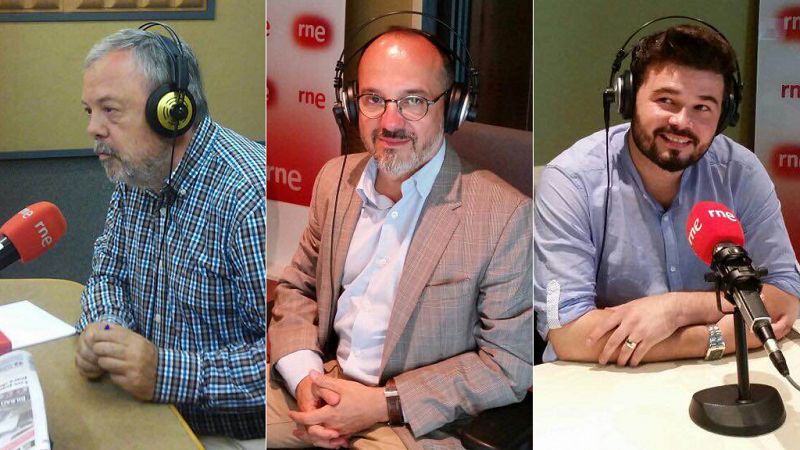 Las mañanas de RNE - Entrevistas electorales: Pedro Azpiazu (PNV), Carles Campuzano (CDC) y Gabriel Rufián (ERC) - Escuchar ahora