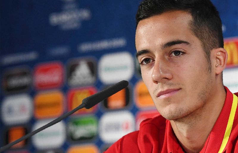 Lucas Vázquez: "Estamos con ganas de ganar a Italia y dar la vuelta a la tortilla"