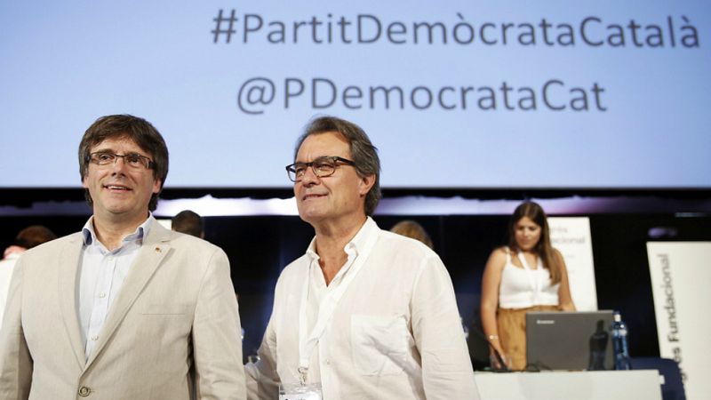 Diario de las 2 - El Partido Demócrata Catalán tendrá que cambiar de nombre - Escuchar ahora