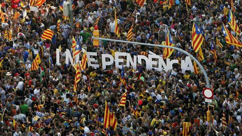 Boletines RNE - Aumenta el número de catalanes partidarios de la independencia - Escuchar ahora