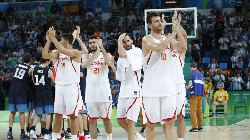  Boletines RNE - Río 2016 - El baloncesto español logra superar el bache de Argentina - 16/08/16 - Escuchar ahora 