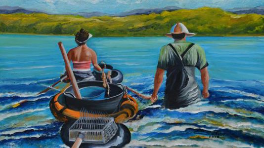 Españoles en la mar - Españoles en la mar - El marisqueo gallego, Patrimonio Cultural de la Humanidad - Escuchar ahora