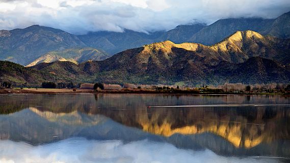 Reflejos en el agua