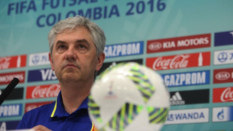 Tablero Deportivo - El seleccionador de fútbol sala dice que la eliminación ante Rusia no ha sido una sorpresa