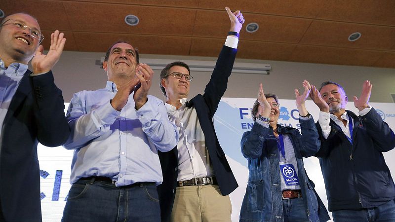 Especial elecciones Galicia y P. Vasco - Feijóo el único presidente autonómico con mayoría absoluta - Escuchar ahora