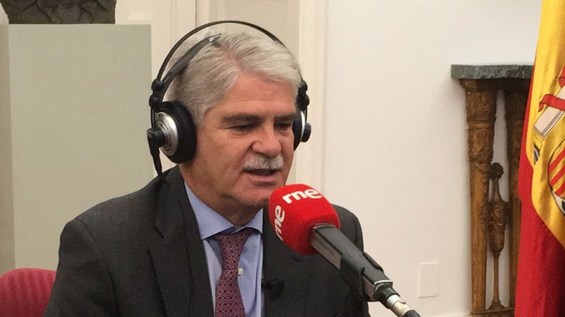 Las mañanas de RNE - Alfonso Dastis, ministro de Exteriores: "Esperamos profundizar y consolidar las relaciones con EE.UU." - Escuchar ahora