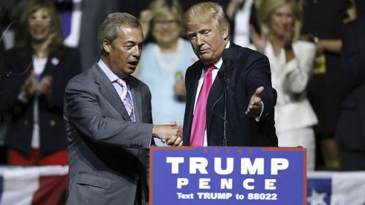 Radio 5 Actualidad - Trump con Le Pen y Farage y la OTAN advierte - Escuchar ahora 