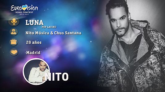  - Eurovisión 2017 - Nito canta "Luna"