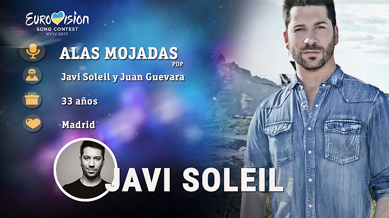 Eurovisi�n 2017 - Javi Soleil canta "Alas mojadas"