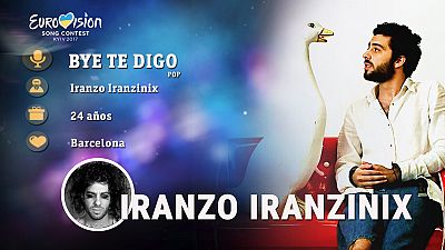 Iranzo Iranzinix canta "Bye te digo"