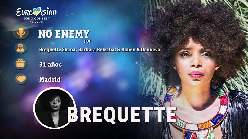 Eurovisin 2017 - Brequette canta "No enemy"