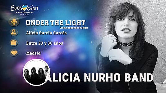  - Eurovisión 2017 - Alicia Nurho Band canta "Under the light"