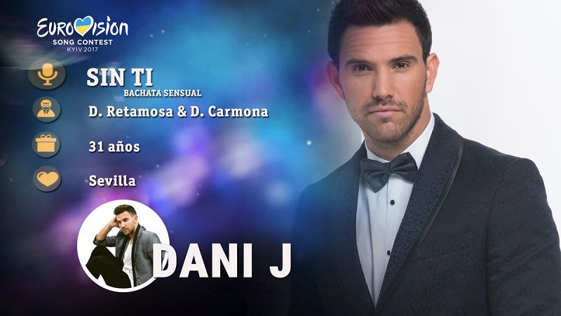  Eurovisi�n 2017 - Dani J canta "Sin ti"