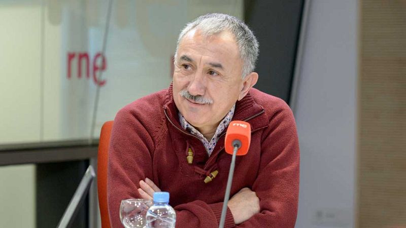 Las mañanas de RNE - Pepe Álvarez (UGT) anuncia una movilización "creciente hasta el infinito" - Escuchar ahora