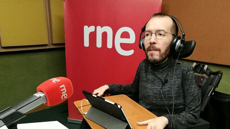 Radio 5 actualidad - Pablo Echenique (Podemos) critica el referéndum unilateral de Cataluña - Escuchar ahora