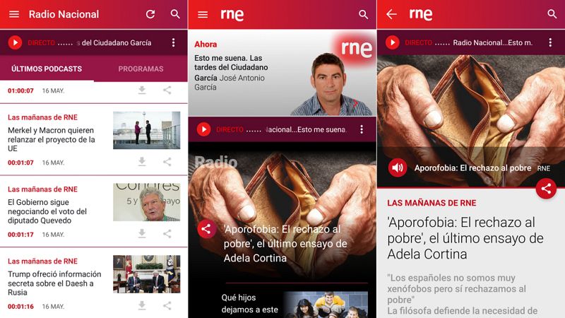 Las mañanas de RNE - La nueva 'app' de RNE: toda la emisión en un solo click - Escuchar ahora