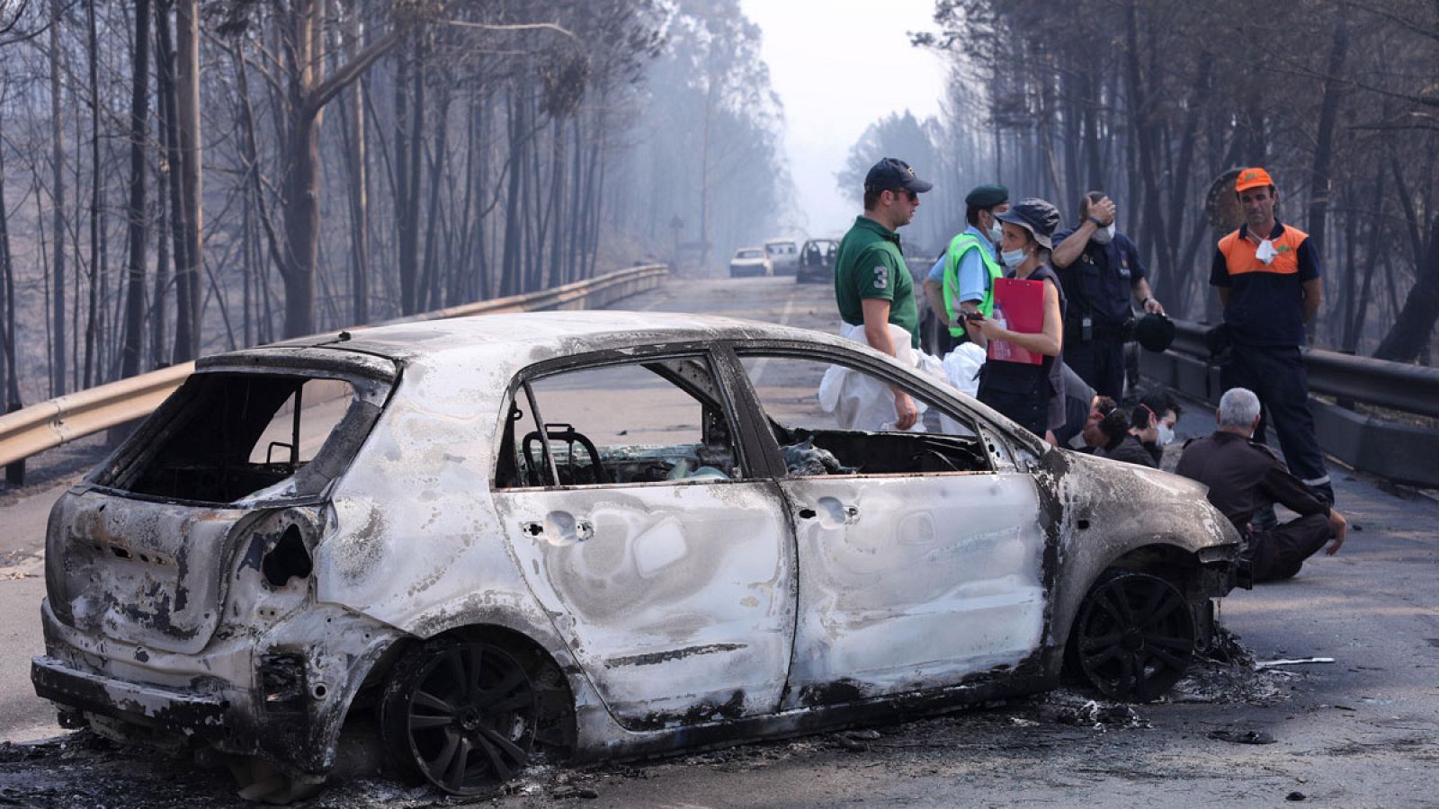 Desolación en Pedrógao por el trágico incendio que sigue sin control
