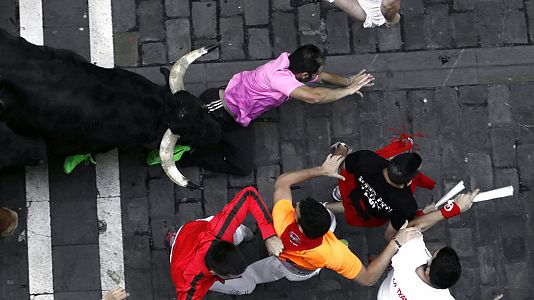 Sanfermines en RNE - Sanfermines 2017 - Carrera de menos a más de los toros de Victoriano del Río - Escuchar ahora