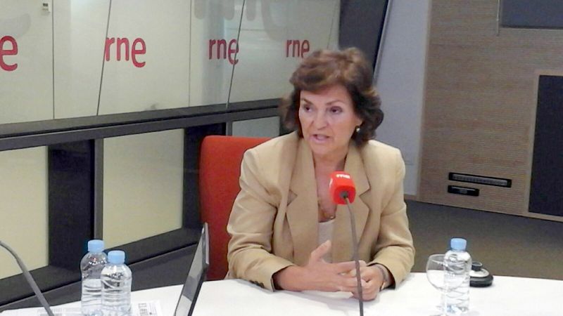 Las mañanas de RNE - Carmen Calvo (PSOE) defiende que los condenados por maltrato no vean a sus hijos - Escuchar ahora