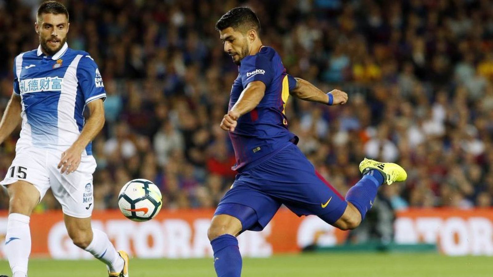  Tablero deportivo - Los goles del F.C. Barcelona 5 Espanyol 0 - Escuchar ahora