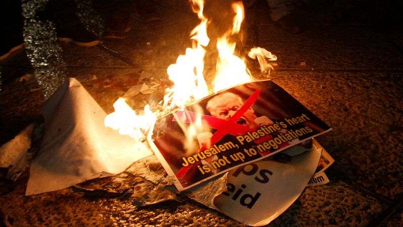 Las mañanas de RNE - Protestas palestinas contra Trump tras reconocer a Jerusalén como capital de Israel - Escuchar ahora