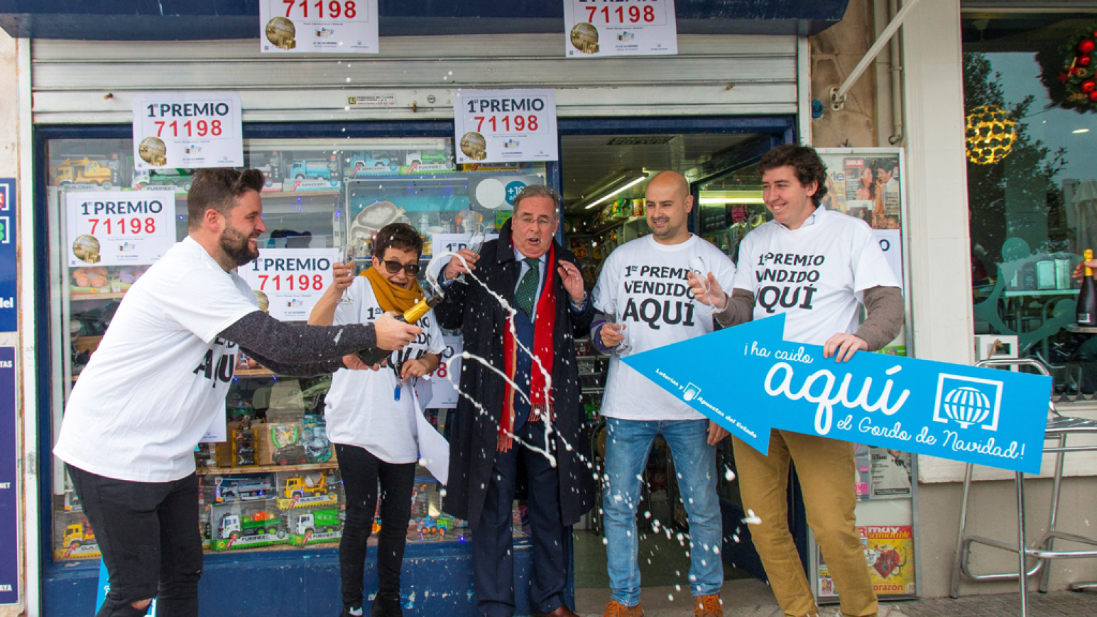 Lotería de Navidad - La alegriá del que compra y la satisfacción del que vende - Escuchar ahora