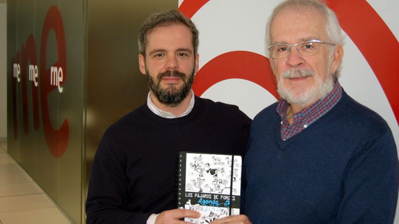 No es un día cualquiera - Forges y Toño Fraguas nos presentan la agenda 'Los pájaros de Forges' - 01/02/15 - Escuchar ahora
