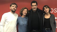 Daniel Calparsoro, Raúl Arévalo y Belén Cuesta nos dan 'El aviso'