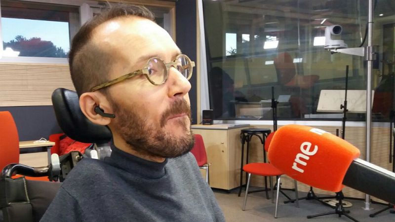 Pablo Echenique, Podemos con Turull volvería a presidir la Generalitat