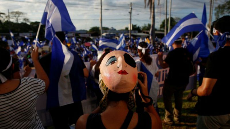 Represión letal de las protestas en Nicaragua