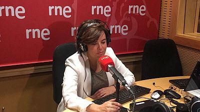 Las mañanas de RNE - Sáenz de Santamaría cree que Casado debería respetar la opinión de los militantes - Escuchar ahora