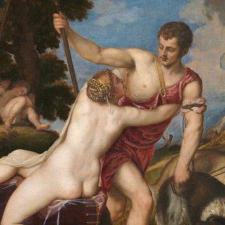 Píntame un mito - Venus y Adonis 