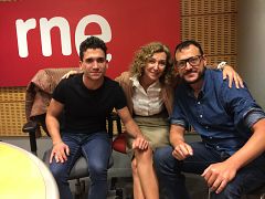 Dani de la Torre y Jaime Lorente a "La sombra de la ley'