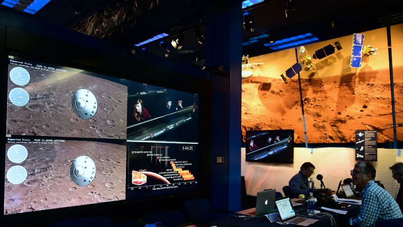 Radio 5 Actualidad - InSight aterriza con éxito en Marte con la tecnología española Twins a bordo - Escuchar ahora