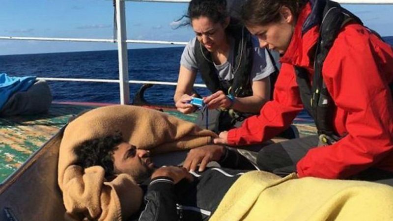  MSF "El rescate en el mar no es un tema de migración sino de DDHH"