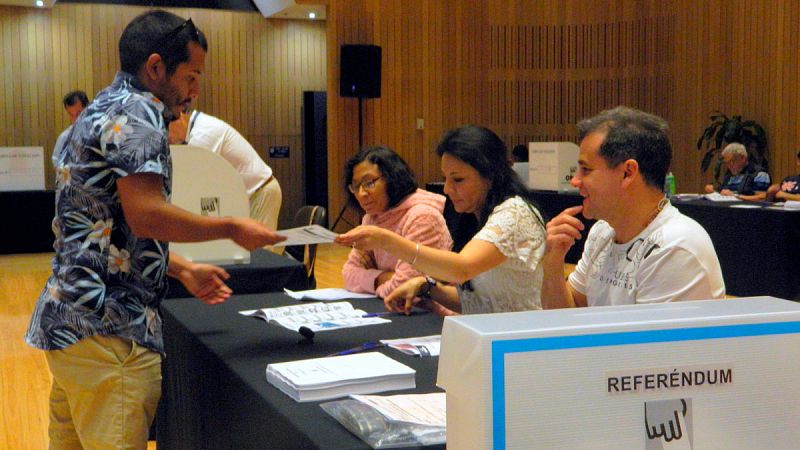 Perú celebra un referéndum para decidir sobre la reforma política y judicial