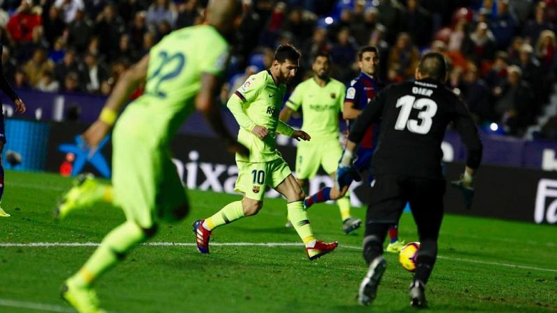 Tablero deportivo - Los goles del Levante U.D. 0 F.C. Barcelona 5 - Escuchar ahora