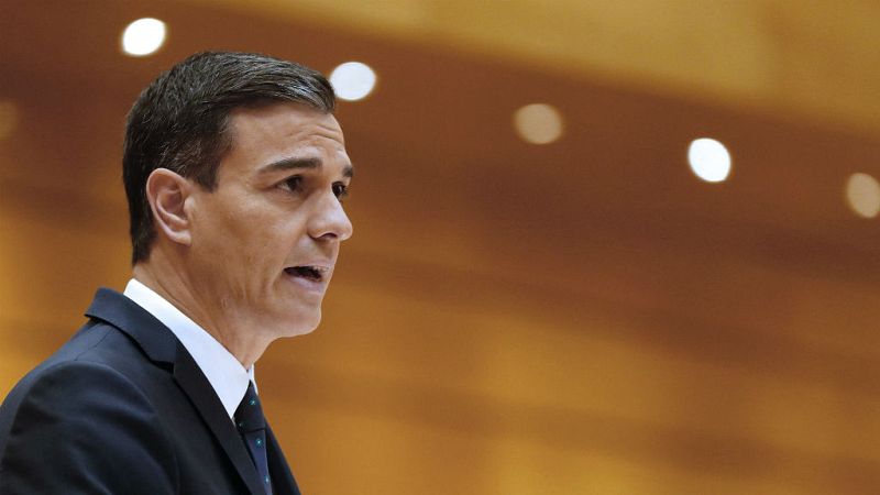  Boletines RNE - Sánchez critica que el Senado no juegue su papel por ser "rehén" del PP - Escuchar ahora