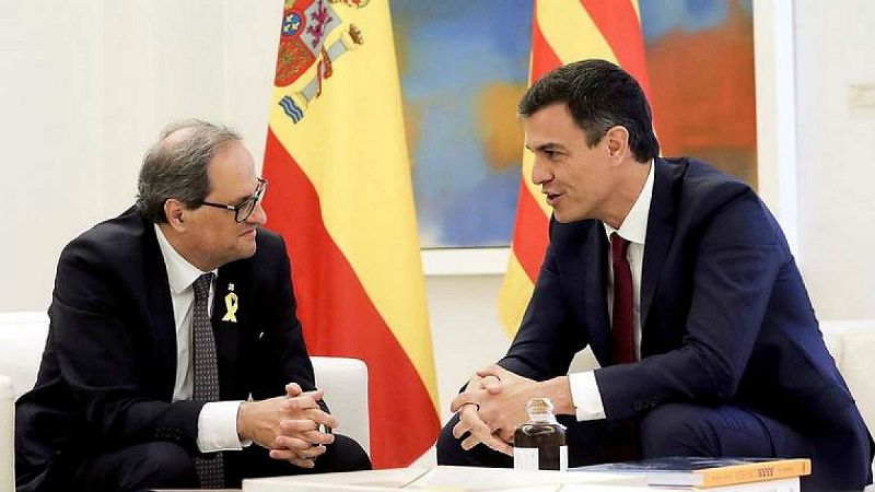 Boletines RNE - Calvo, Aragonés y Artadi se reunieron para preparar el encuentro Sánchez-Torra - Escuchar ahora
