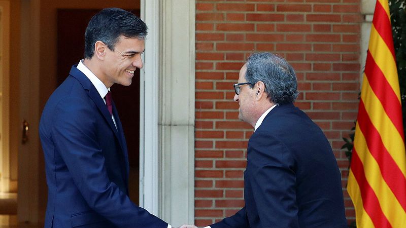 Boletines RNE - Sánchez y Torra se reunirán a solas el jueves en Barcelona - Escuchar ahora