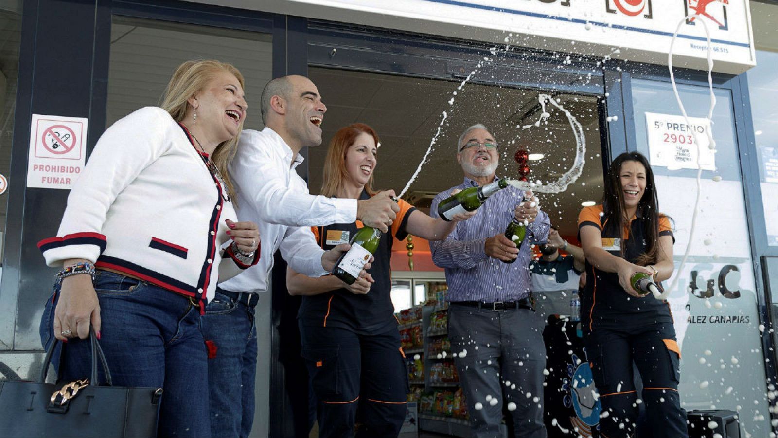 Lotería de Navidad - La 'gasolinera de la suerte' de Granadilla de Abona - Escuchar ahora