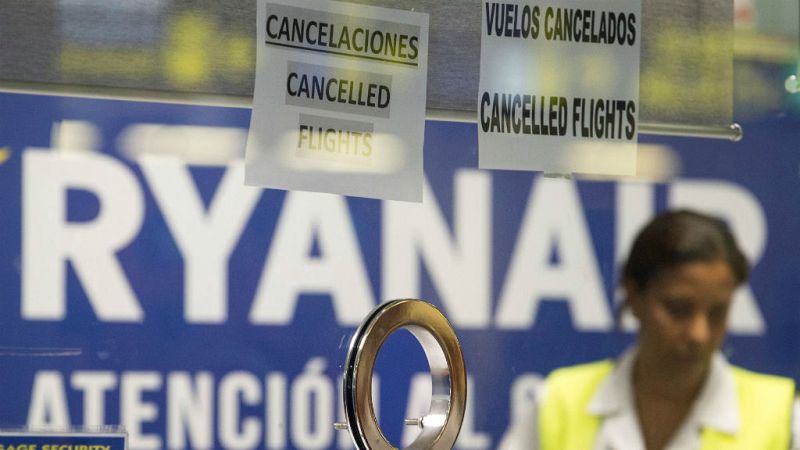 Boletines RNE - Huelga en Ryanair: el 8, 10 y 13 de enero - escuchar ahora