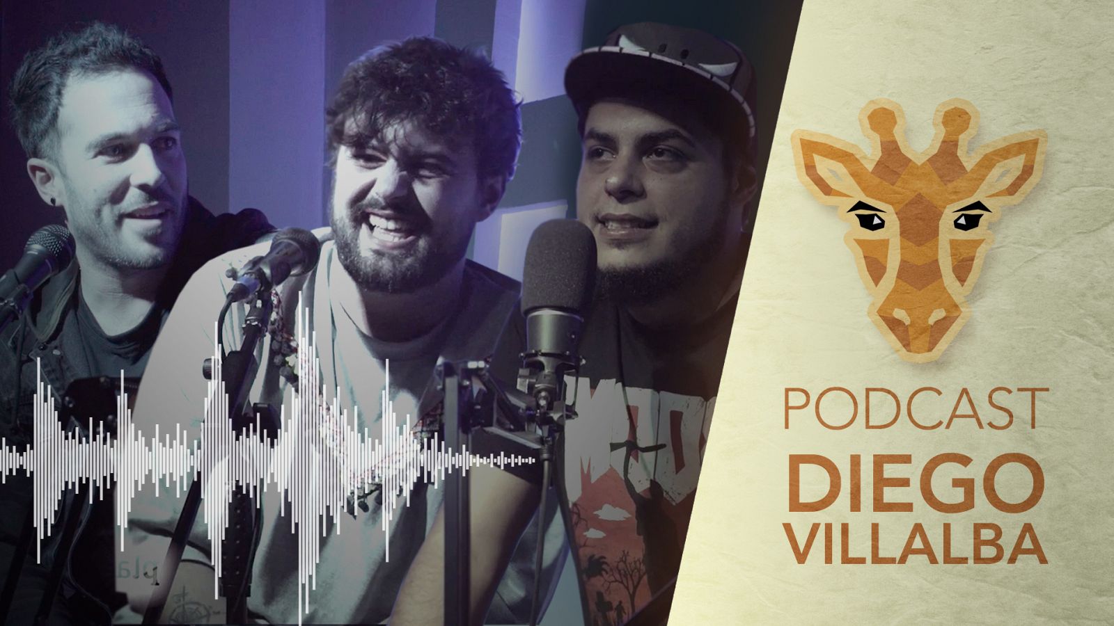 Jirafas, el podcast - Escucha ya el podcast de Jirafas con Diego Villalba