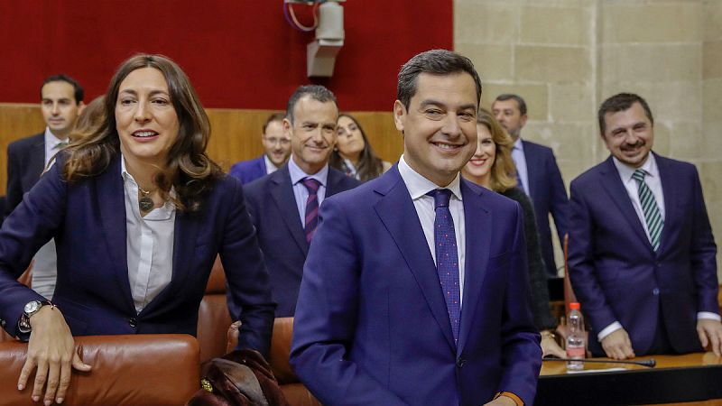 14 horas - Moreno Bonilla promete cambio en Andalucía y tiende la mano a todos los grupos - Escuchar ahora