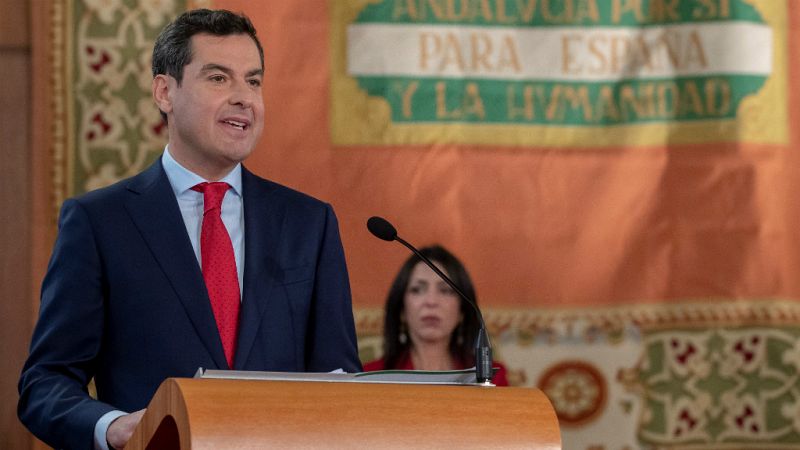 14 horas - Moreno promete beligerancia contra quienes quieren dividir a los españoles - Escuchar ahora