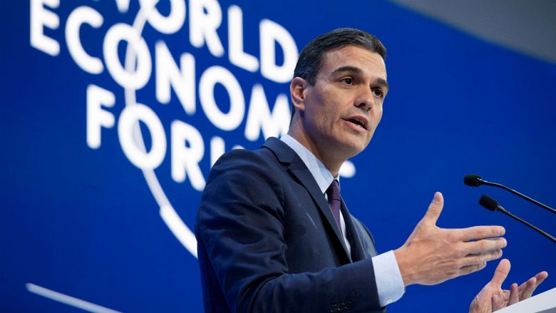  24 horas - Pedro Sánchez en Davos: "La economía debe estar al servicio de las personas" - escuchar ahora