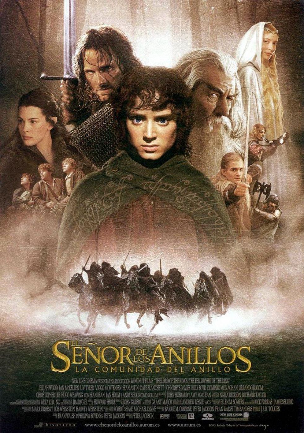 El Senor De Los Anillos La Comunidad Del Anillo 2001