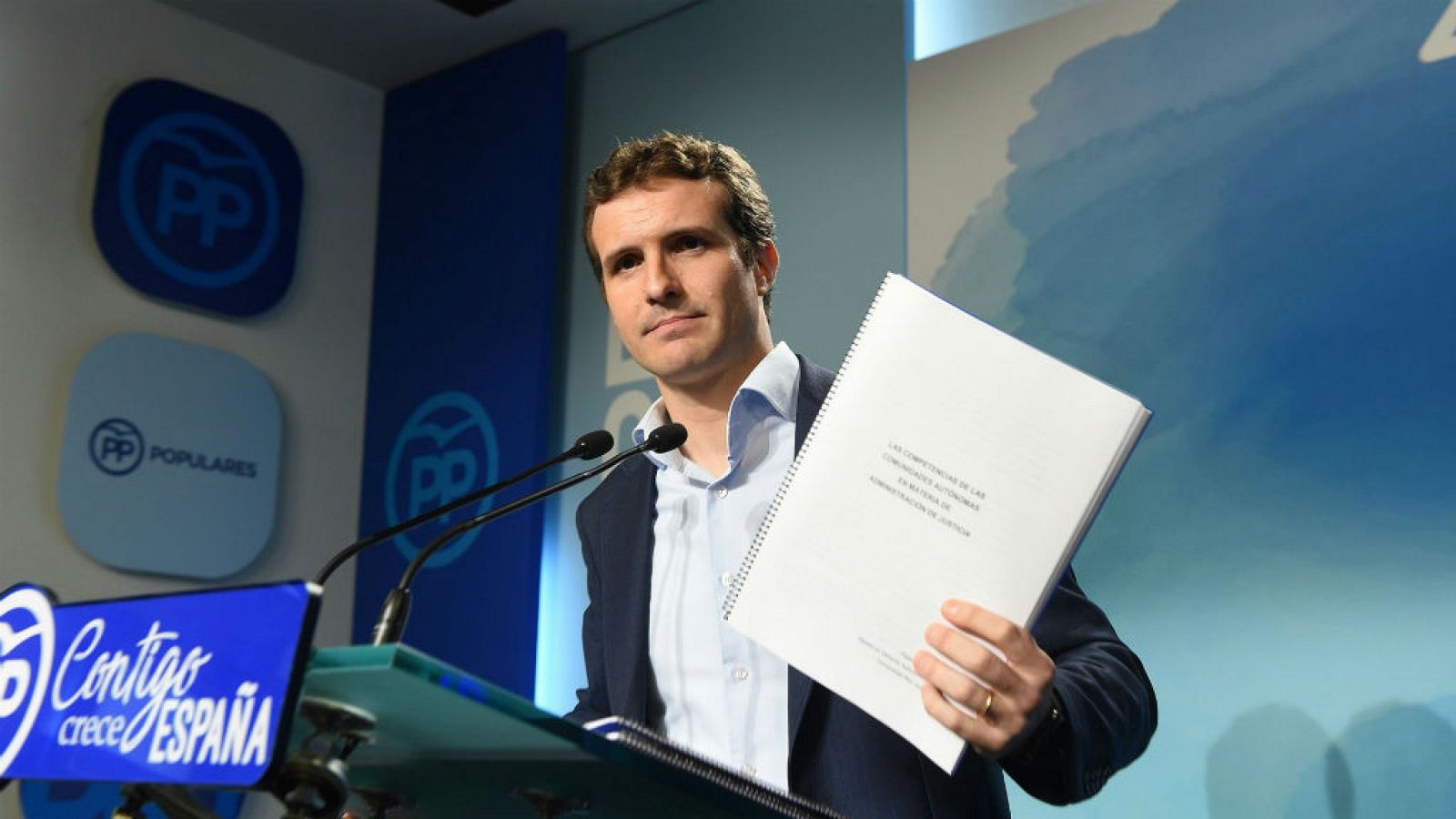 Casado anuncia una iniciativa para regular el transporte